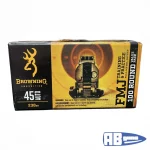 ABGUNS.COM, BROWNING 45 AUTO, VALUE PACK, 230GR, FMJ, 500 RD